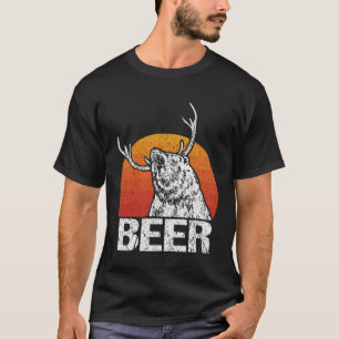 Camiseta Bebida ventilado de oso venado Beer Beer