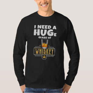 Camiseta Bebida Whiskey para adultos T