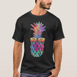 Camiseta Bebidas de Aloha Cute Vintage Attire Wear Pineappl