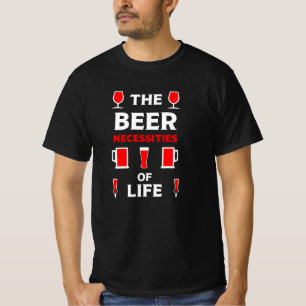Camiseta Bebidas de cerveza de artesanía