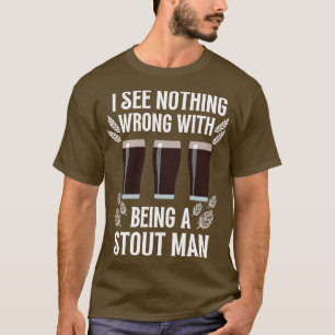 Camiseta Bebidas de cerveza Stout Ale Drinking Pun