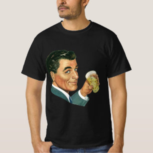 Camiseta Bebidas de Cocktails de época, bebidas de hombre