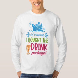 Camiseta Bebidas de crucero