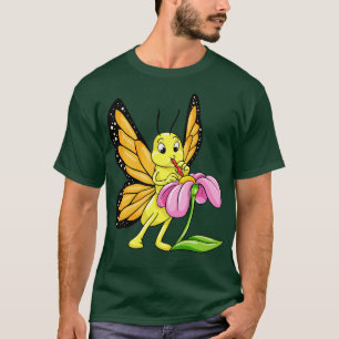Camiseta Bebidas de mariposa Néctar