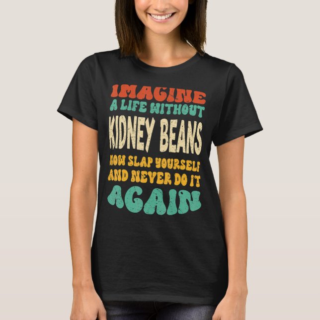 Camiseta Bebidas De Riñón Para Alimentos (Anverso)