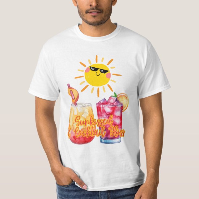 CAMISETA BEBIDAS DE VERANO (Anverso)
