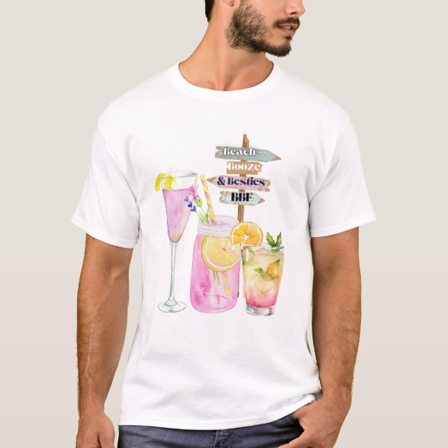 CAMISETA BEBIDAS DE VERANO (Anverso)