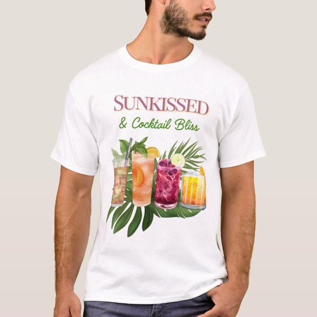 CAMISETA BEBIDAS DE VERANO (Anverso)