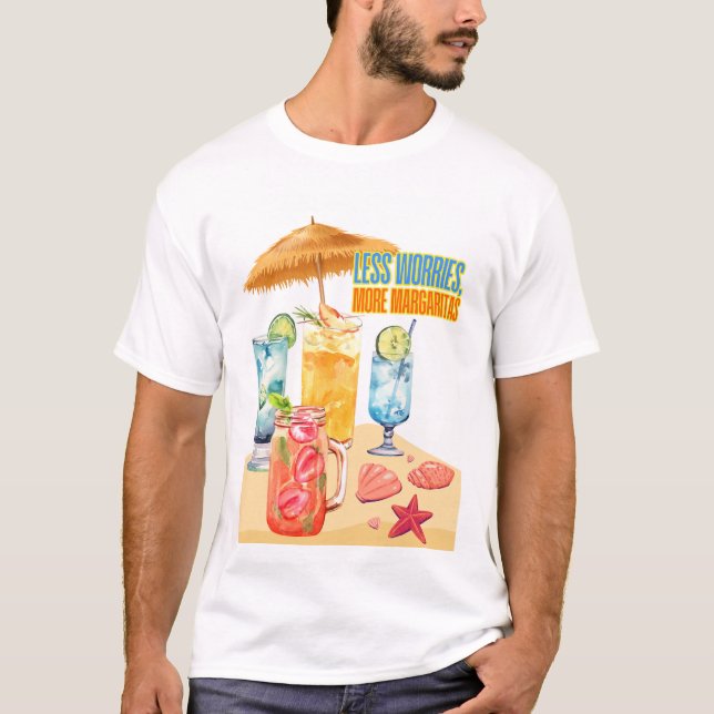 CAMISETA BEBIDAS DE VERANO (Anverso)