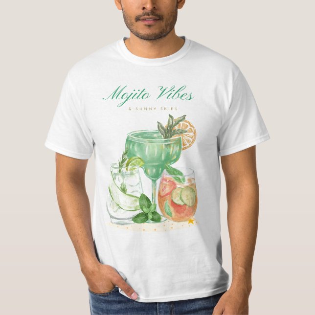 CAMISETA BEBIDAS DE VERANO (Anverso)