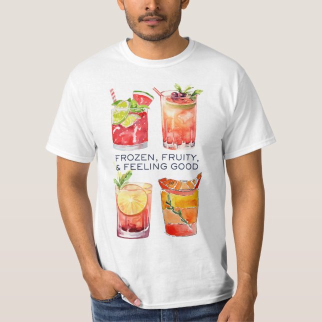 CAMISETA BEBIDAS DE VERANO (Anverso)