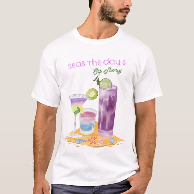 CAMISETA BEBIDAS DE VERANO (Anverso)