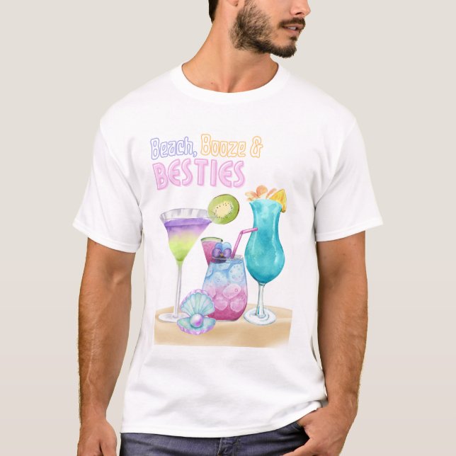CAMISETA BEBIDAS DE VERANO (Anverso)