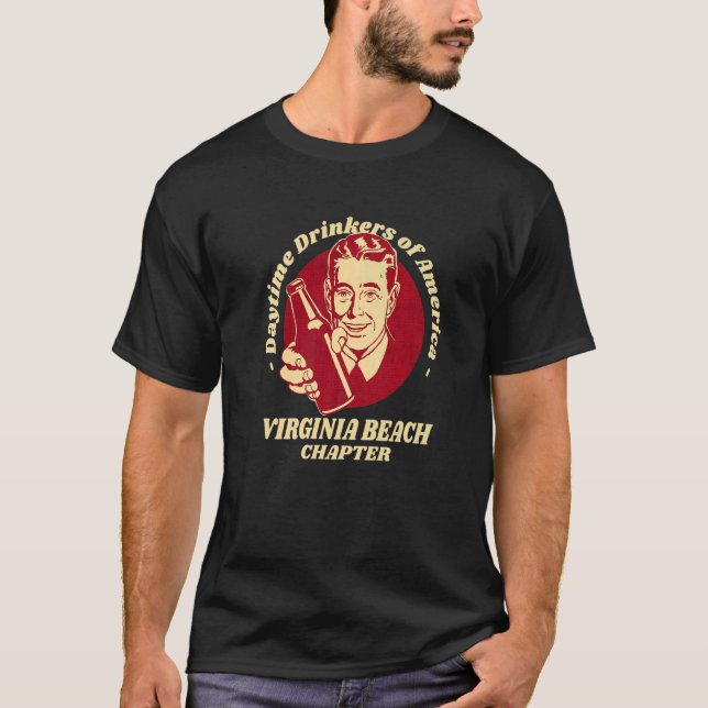 Camiseta Bebidas diurnas de Virginia Beach Chapter (Anverso)