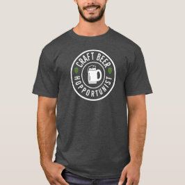 CAMISETA BEBIDAS / HOPORTUNISTA DE CERVEZA DE BARRILLO