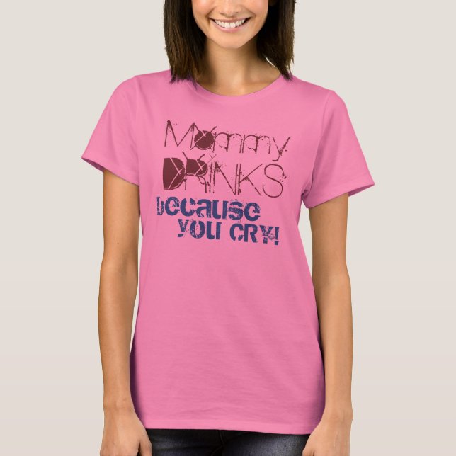 Camiseta Bebidas mami (Anverso)