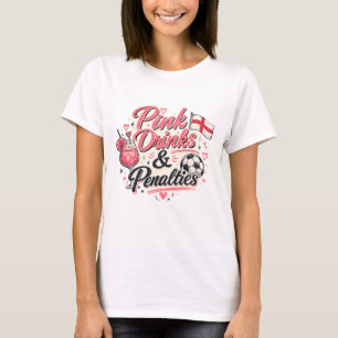 Camiseta Bebidas rosas y Penales