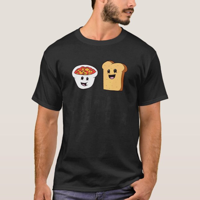 Camiseta Bebidas tostadas mejor Juntos Amar las habas horne (Anverso)