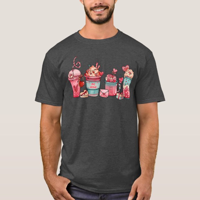 Camiseta Bebidas vintage de amor (Anverso)