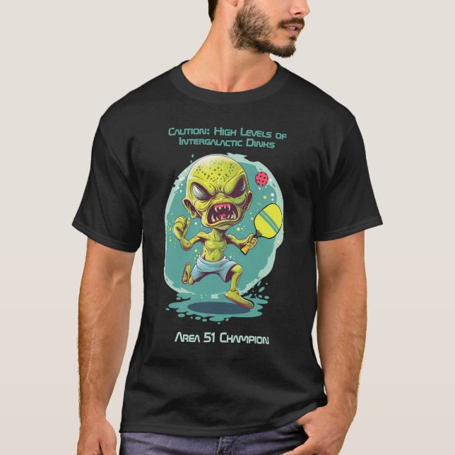 Camiseta Bebidas y huecos extraterrestre (Anverso)