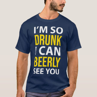 CAMISETA BEBIENDO MI TAMBIÉN BEBÉ PUEDO VERTE.