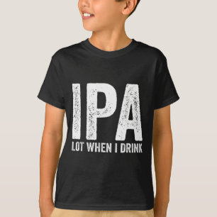 Camiseta Bebo Mucho Cuando Bebo Cerveza Divertida Chiste Be
