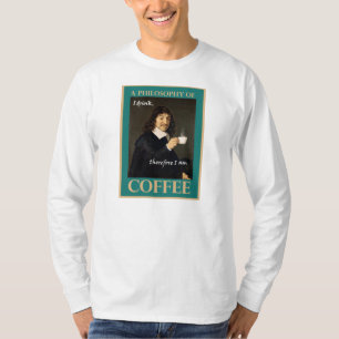 Camiseta Bebo, por lo tanto estoy