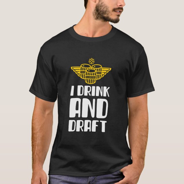 Camiseta Bebo Y Hago El Draft   (Anverso)