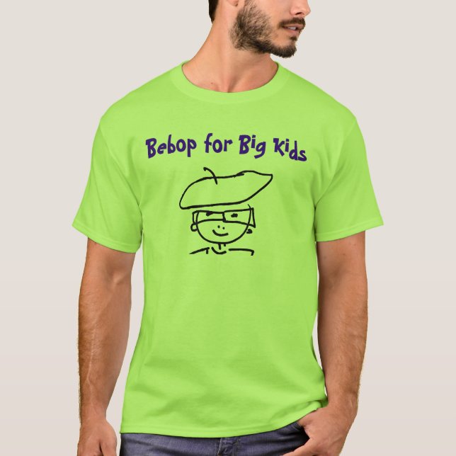 Camiseta Bebop para los niños grandes (Anverso)