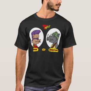 Camiseta Bebop y Rocksteady