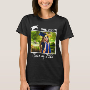 Camiseta Beca de fotografía de felicitaciones de 2023
