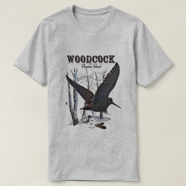 Camiseta Becada  (Diseño del anverso)