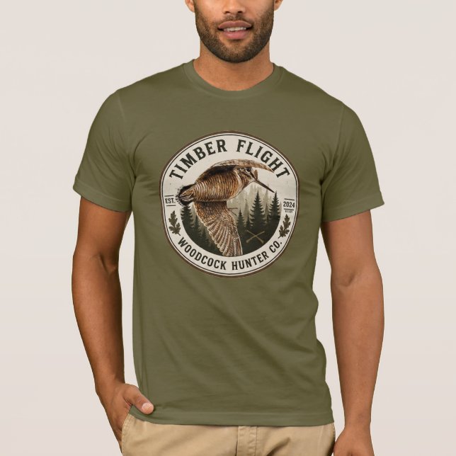 Camiseta Becada  (Anverso)
