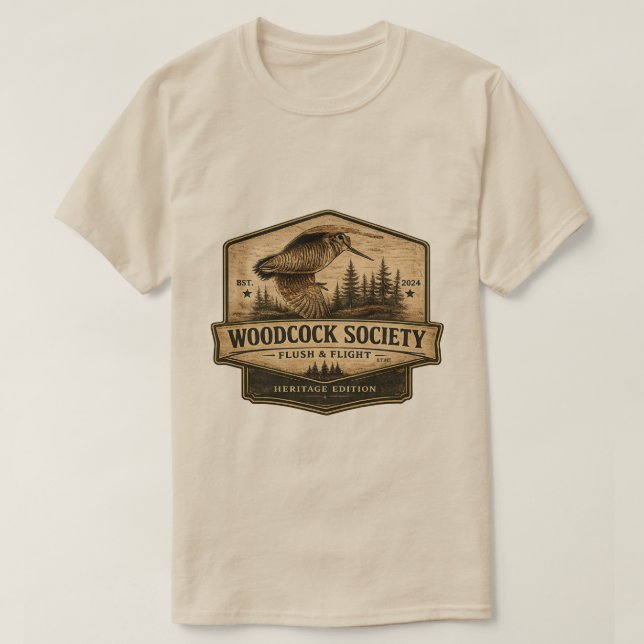 Camiseta Becada  (Diseño del anverso)