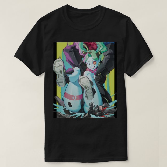 Camiseta Becca de Cyberpunk Edgerunners (Diseño del anverso)