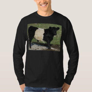 Camiseta Becerro ceñido negro lindo de Galloway