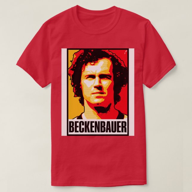Camiseta Beckenbauer GERMANY (Diseño del anverso)