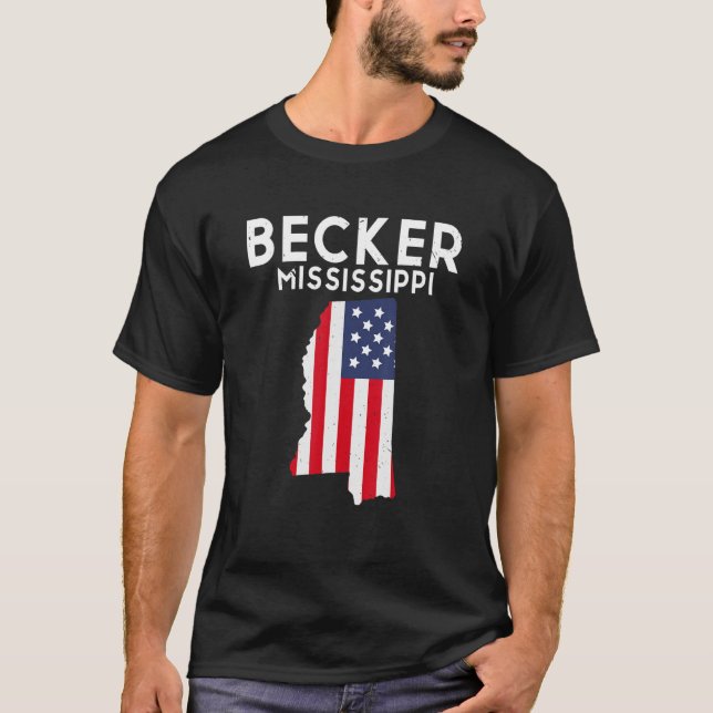 Camiseta Becker Minnesota Estados Unidos de América Viaje M (Anverso)