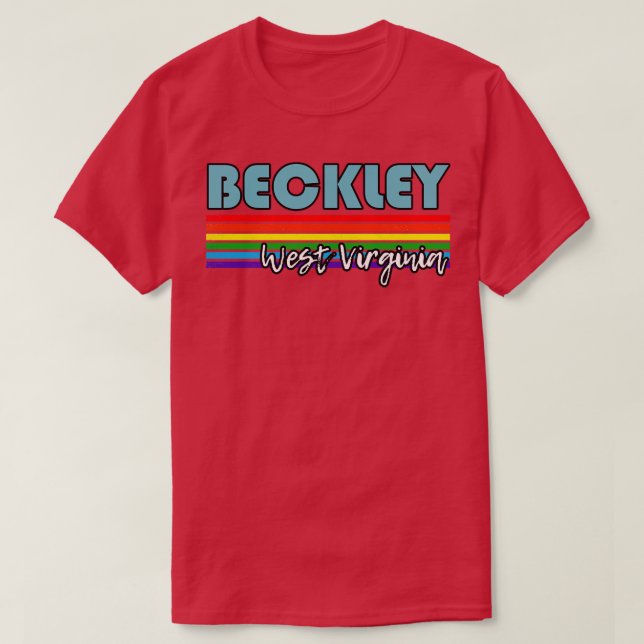 Camiseta Beckley West Virginia Pride Beckley regalo LGBT LG (Diseño del anverso)
