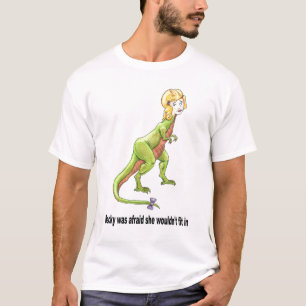 Camiseta Becky tenía miedo que ella no cabría adentro