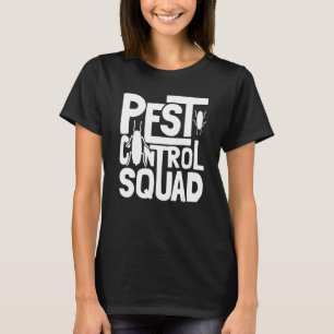 Camiseta Bed Bug Control de plagas Squad Pest Controller