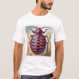 Camiseta Bedbug dorsal view 170724IREF226 - Watercolor