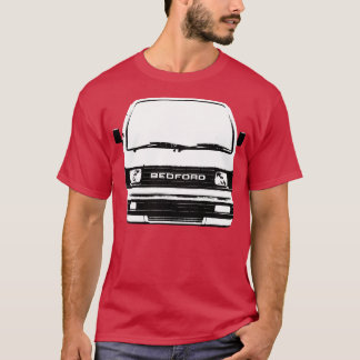 Camiseta Bedford Rascal 1980 clásico microvan monoblock a