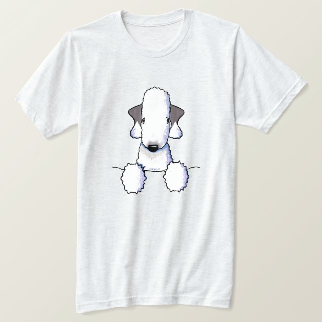 Camiseta Bedlington Terrier (Anverso del diseño)