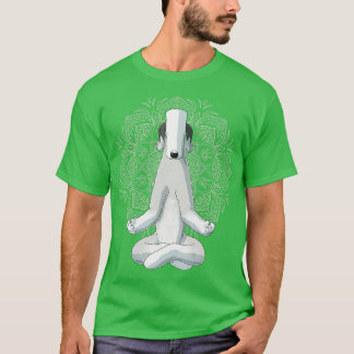 Camiseta Bedlington Terrier Dog medita
