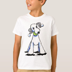 Camiseta Bedlington Terrier Juguemos