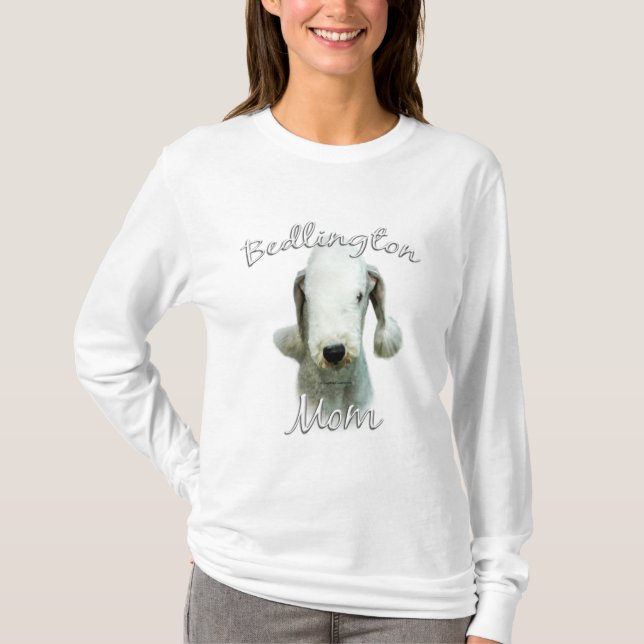 Camiseta Bedlington Terrier Mom 2 (Anverso)