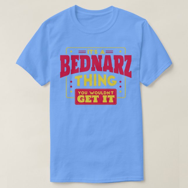 Camiseta Bednarz (Diseño del anverso)