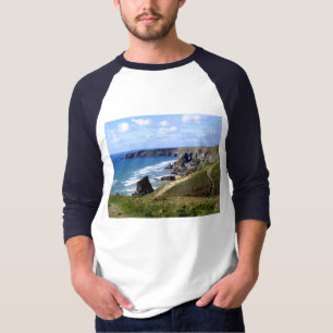 Camiseta Bedruthan step Cornwall