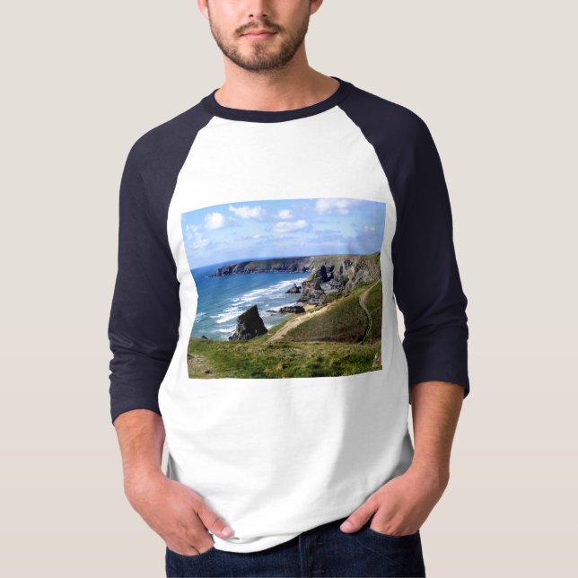 Camiseta Bedruthan step Cornwall (Anverso)